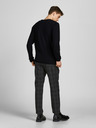Jack & Jones Černý pánský basic svetr Jack & Jones Hill