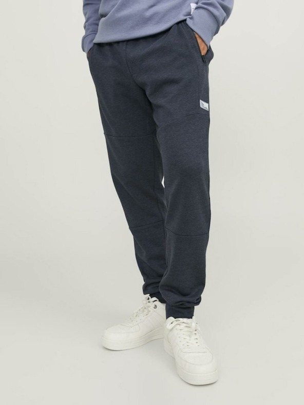 Jack & Jones Tmavě modré pánské tepláky Jack & Jones Will