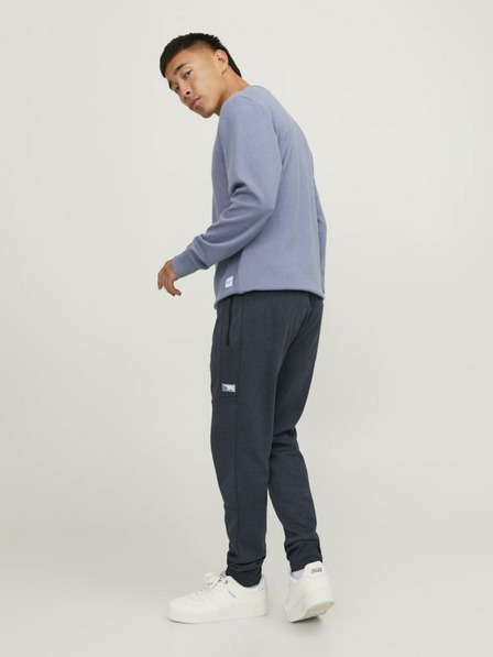 Jack & Jones Tmavě modré pánské tepláky Jack & Jones Will