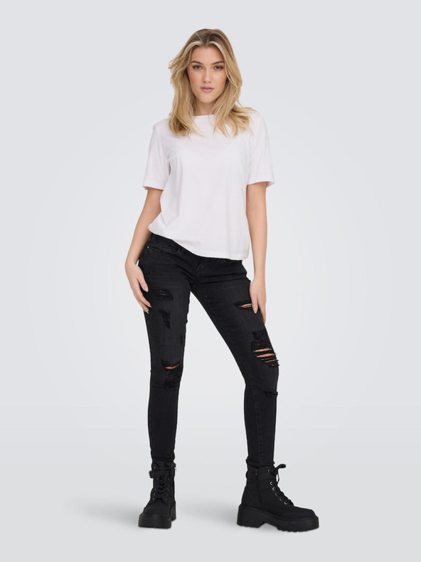 ONLY Bílé dámské basic tričko ONLY Only