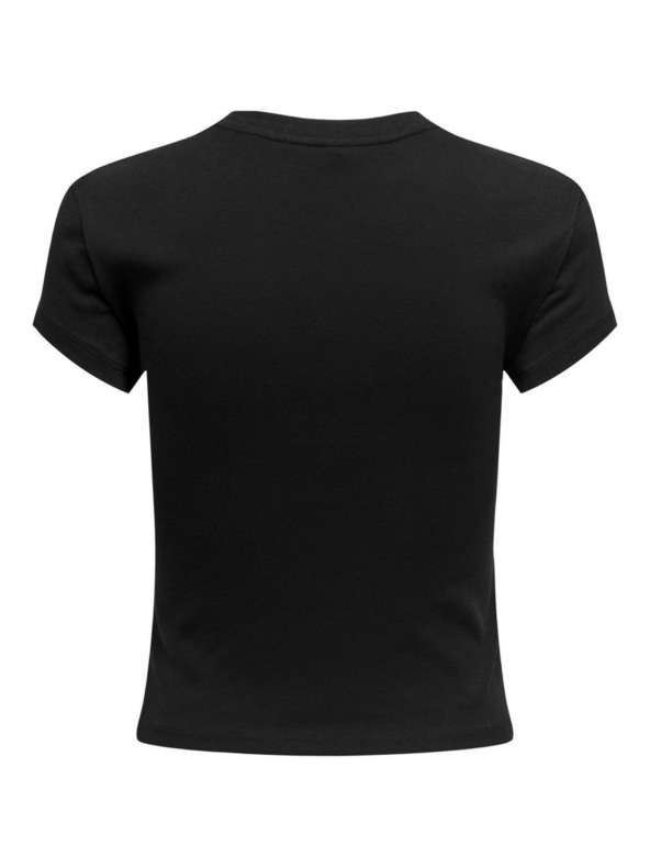 ONLY Černé dámské basic tričko ONLY Elina