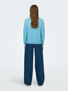 ONLY Světle modrý dámský basic svetr ONLY Lesly