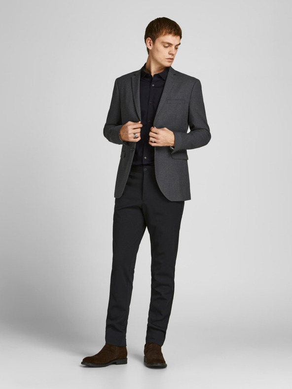 Jack & Jones Černá pánská košile Jack & Jones Lacardiff