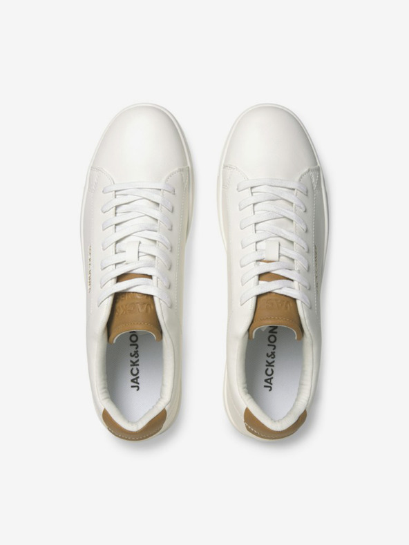 Jack & Jones Bílé pánské tenisky Jack & Jones Boss