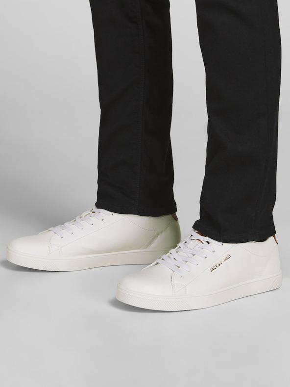 Jack & Jones Bílé pánské tenisky Jack & Jones Boss