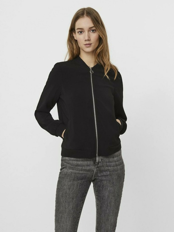Vero Moda Černý dámský bomber Vero Moda Coco