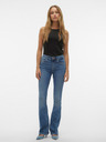 Vero Moda Modré dámské flared fit džíny Vero Moda Flash