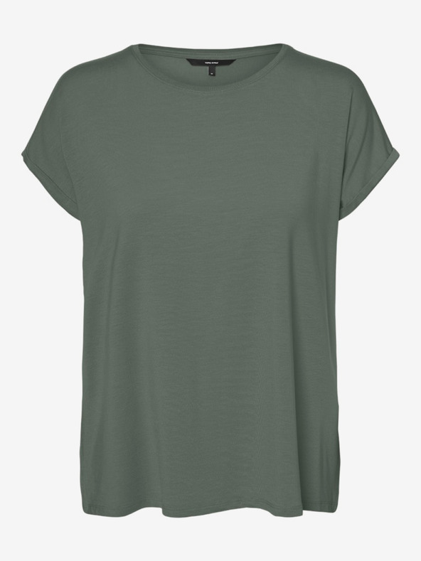 Vero Moda Zelené dámské tričko Vero Moda Ava