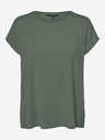 Vero Moda Zelené dámské tričko Vero Moda Ava