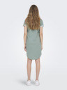Jacqueline de Yong Světle zelené dámské mikinové šaty JDY Ivy