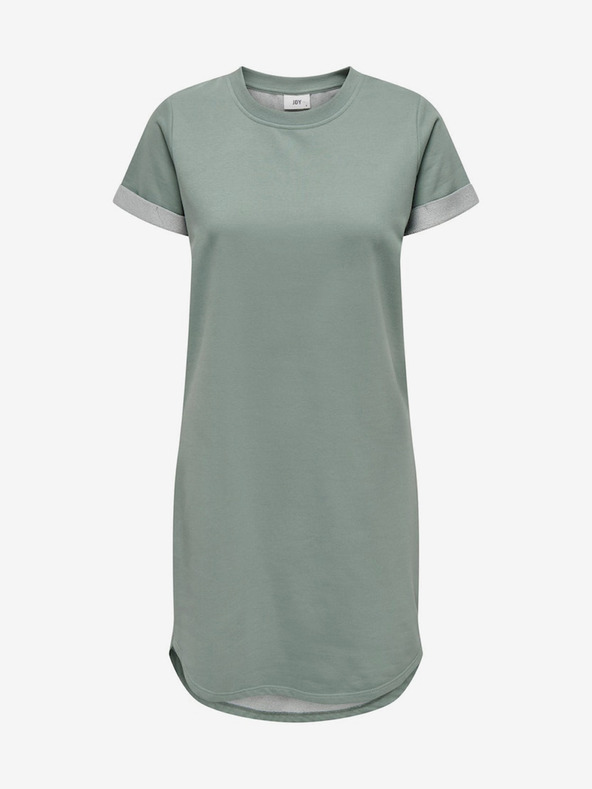 Jacqueline de Yong Světle zelené dámské mikinové šaty JDY Ivy