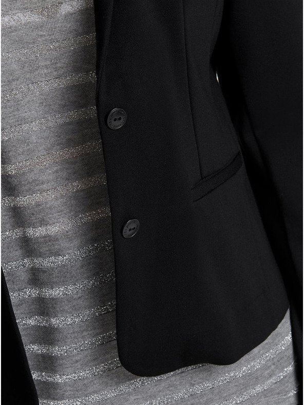 ONLY Černé dámské sako ONLY Pop Trash