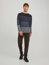 Jack & Jones Tmavě modrý pánský svetr Jack & Jones Hill