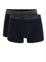 Jack & Jones Sada dvou tmavě modrých pánských boxerek Jack & Jones Vincent