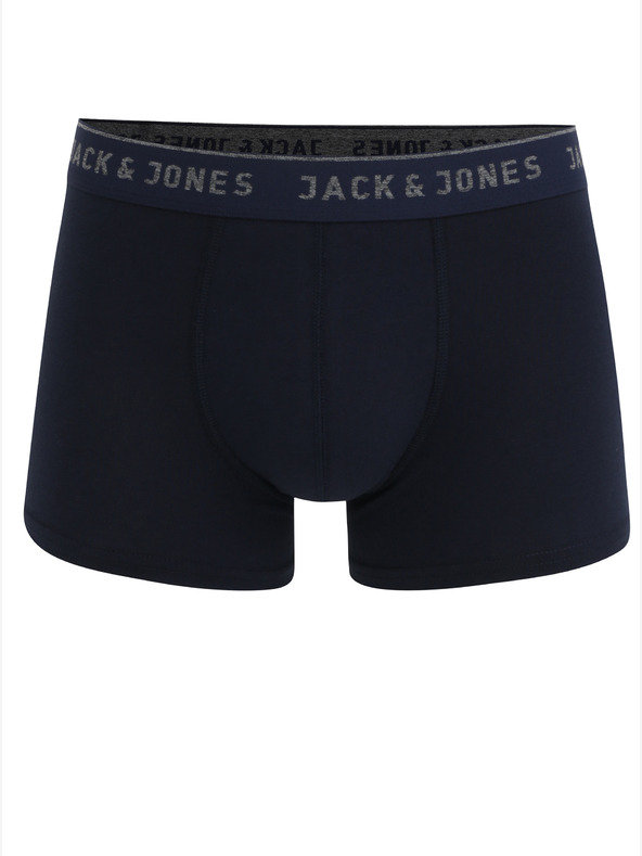 Jack & Jones Sada dvou tmavě modrých pánských boxerek Jack & Jones Vincent