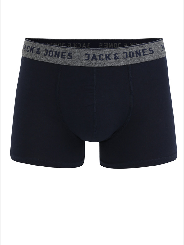 Jack & Jones Sada dvou tmavě modrých pánských boxerek Jack & Jones Vincent