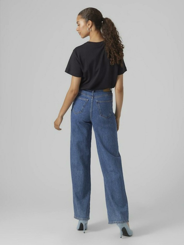 Vero Moda Černé dámské tričko Vero Moda Naima