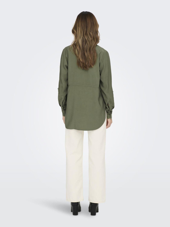 Jacqueline de Yong Khaki dámská košile JDY Olli