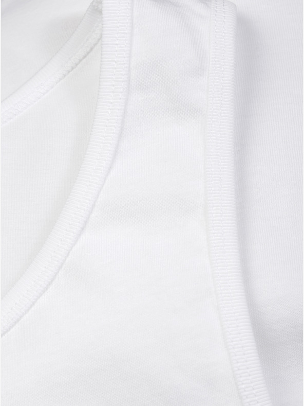 Jack & Jones Sada dvou bílých basic tílek Jack & Jones