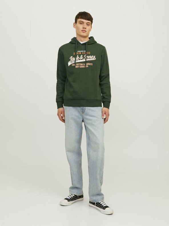 Jack & Jones Khaki pánská mikina Jack & Jones