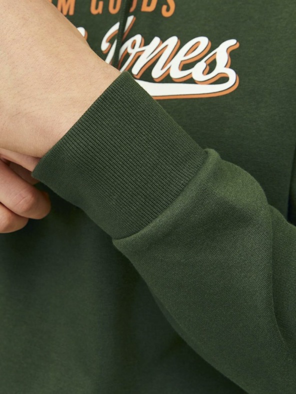 Jack & Jones Khaki pánská mikina Jack & Jones