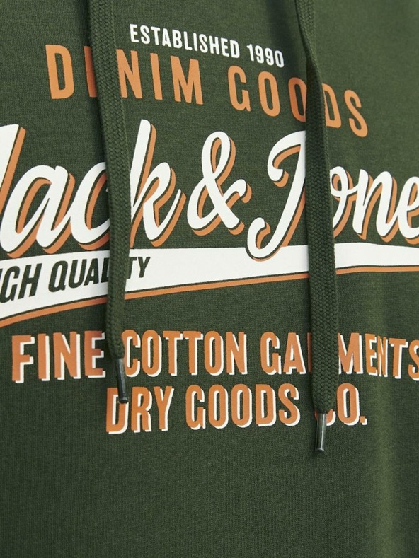 Jack & Jones Khaki pánská mikina Jack & Jones