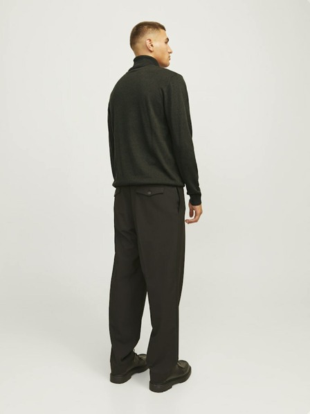 Jack & Jones Tmavě zelený pánský rolák Jack & Jones Basic