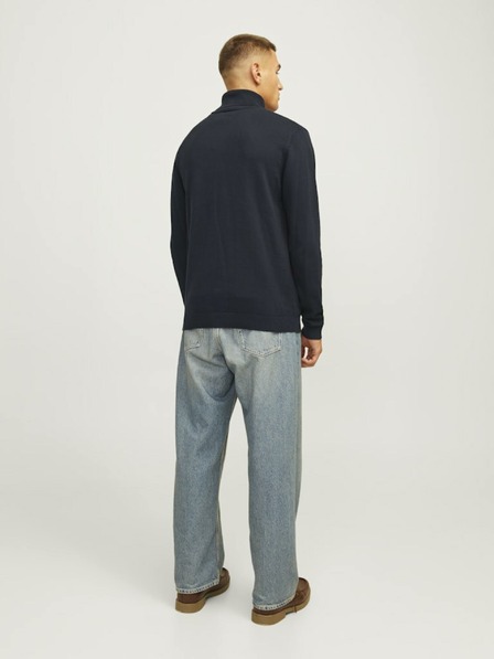 Jack & Jones Tmavě modrý pánský rolák Jack & Jones Basic