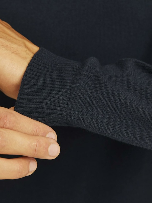 Jack & Jones Tmavě modrý pánský rolák Jack & Jones Basic