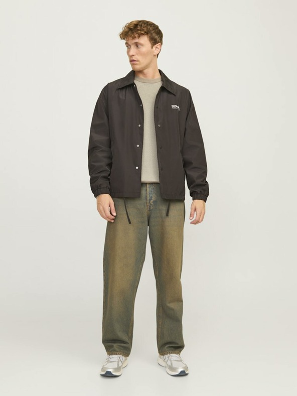 Jack & Jones Béžový pánský svetr Jack & Jones Globe