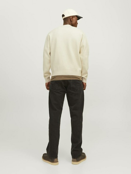 Jack & Jones Krémový pánský svetr Jack & Jones Vester