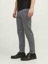 Jack & Jones Šedé pánské chino kalhoty Jack & Jones Marco