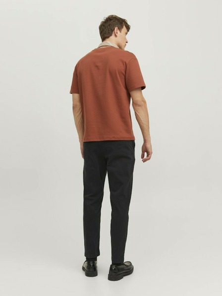 Jack & Jones Černé pánské kalhoty Jack & Jones Stace