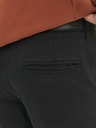 Jack & Jones Černé pánské kalhoty Jack & Jones Stace