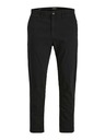 Jack & Jones Černé pánské kalhoty Jack & Jones Stace