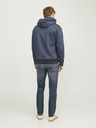 Jack & Jones Tmavě modré pánské straight fit džíny Jack & Jones Clark