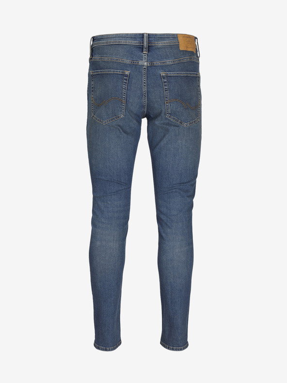 Jack & Jones Modré pánské slim fit džíny Jack & Jones Glenn