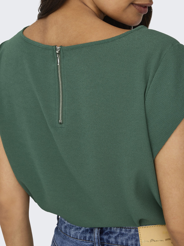 ONLY Zelená dámská halenka ONLY Vic