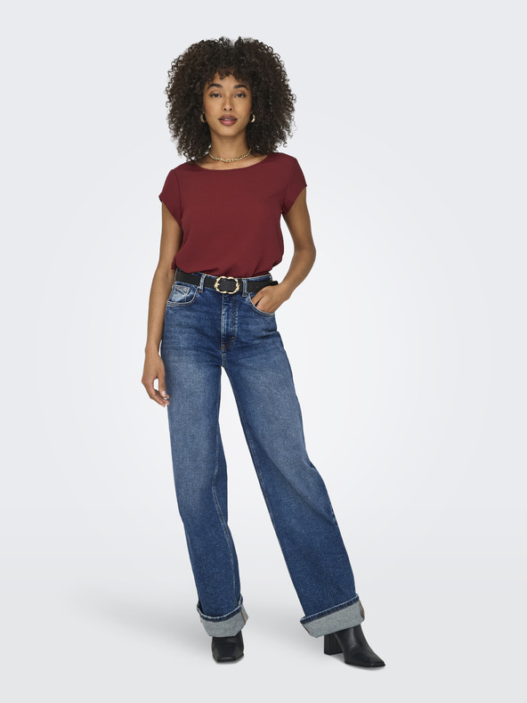 ONLY Vínová dámská halenka ONLY Vic