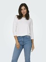 ONLY Bílé dámské tričko ONLY Glamour