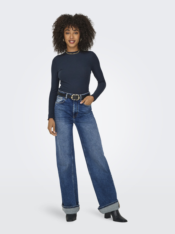 ONLY Tmavě modré dámské tričko ONLY Emma