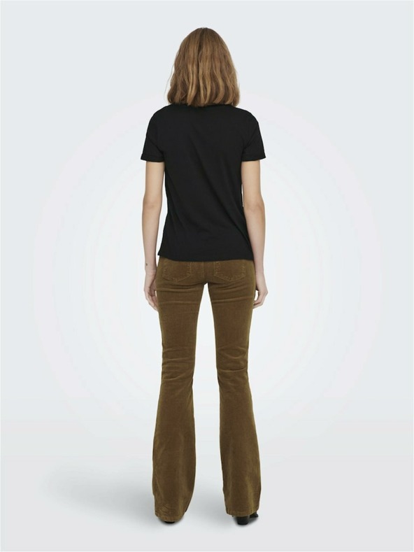 ONLY Černé dámské tričko ONLY Kita