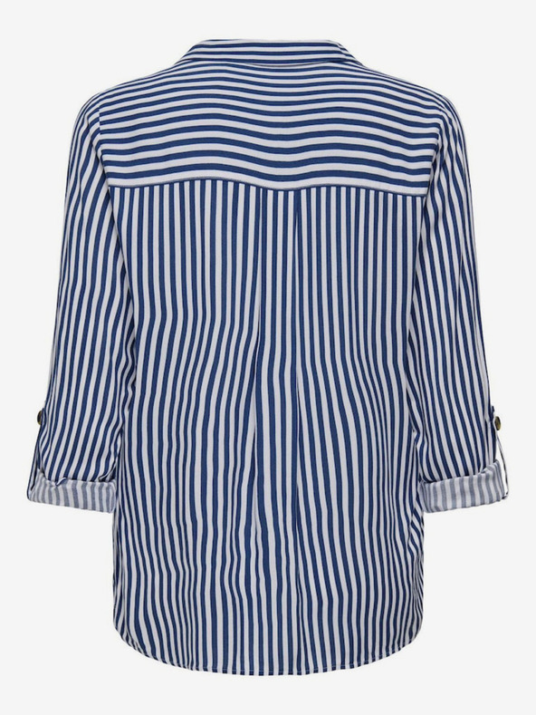 ONLY Bílo-modrá dámská pruhovaná košile ONLY Yasmin