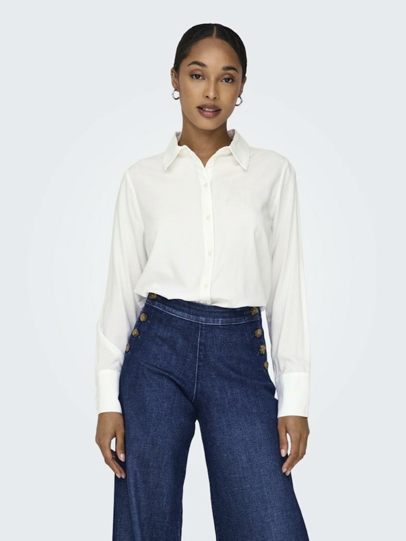 ONLY Bílá dámská košile ONLY Berit