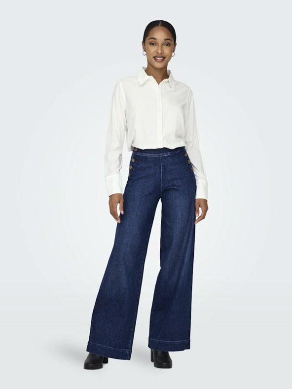 ONLY Bílá dámská košile ONLY Berit