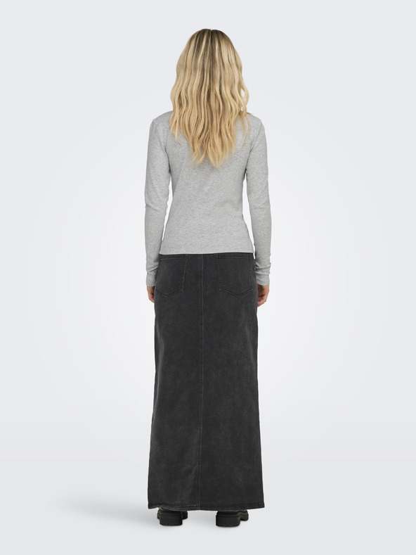 ONLY Světle šedé dámské tričko ONLY Riley