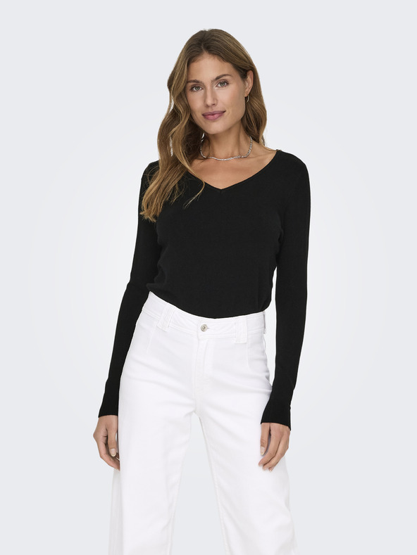 ONLY Černý dámský svetr ONLY Venice