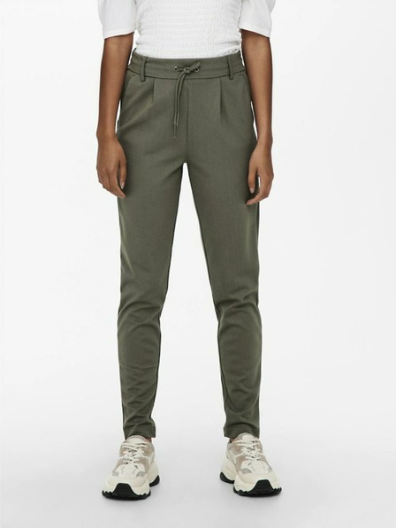 ONLY Khaki  dámské kalhoty ONLY Poptrash
