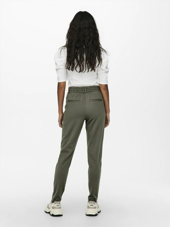 ONLY Khaki  dámské kalhoty ONLY Poptrash