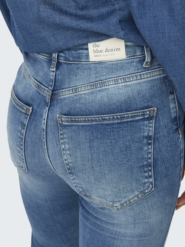 ONLY Modré dámské skinny džíny ONLY Forever